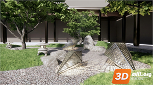 Garden Skp Files 